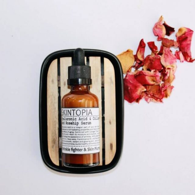 Skintopia Hyaluronic Acid Collagen and Rosehip Serum