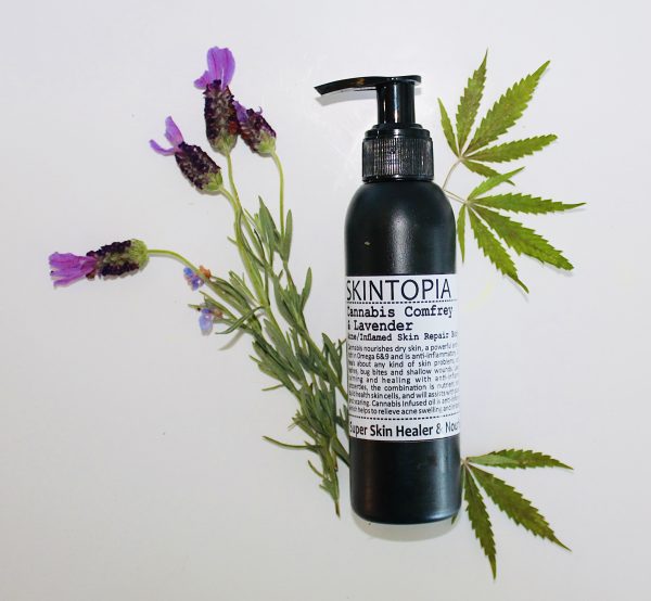 Cannabis Hemp Comfrey & Lavender - Super Skin Healer & Nourisher (150ml)