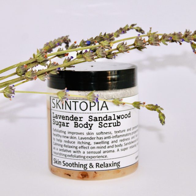 Skintopia Lavnder Rose Sugar Body Scrub