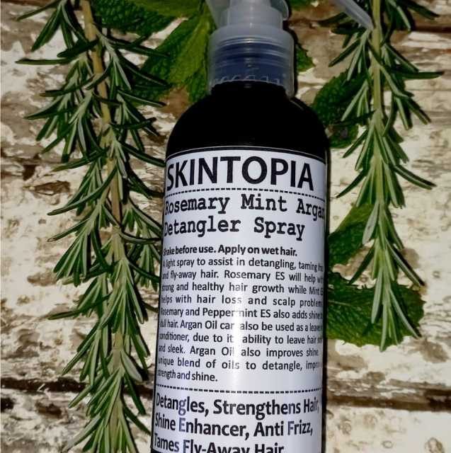 Skintopia Rosemary Mint Argan Detangler Spray